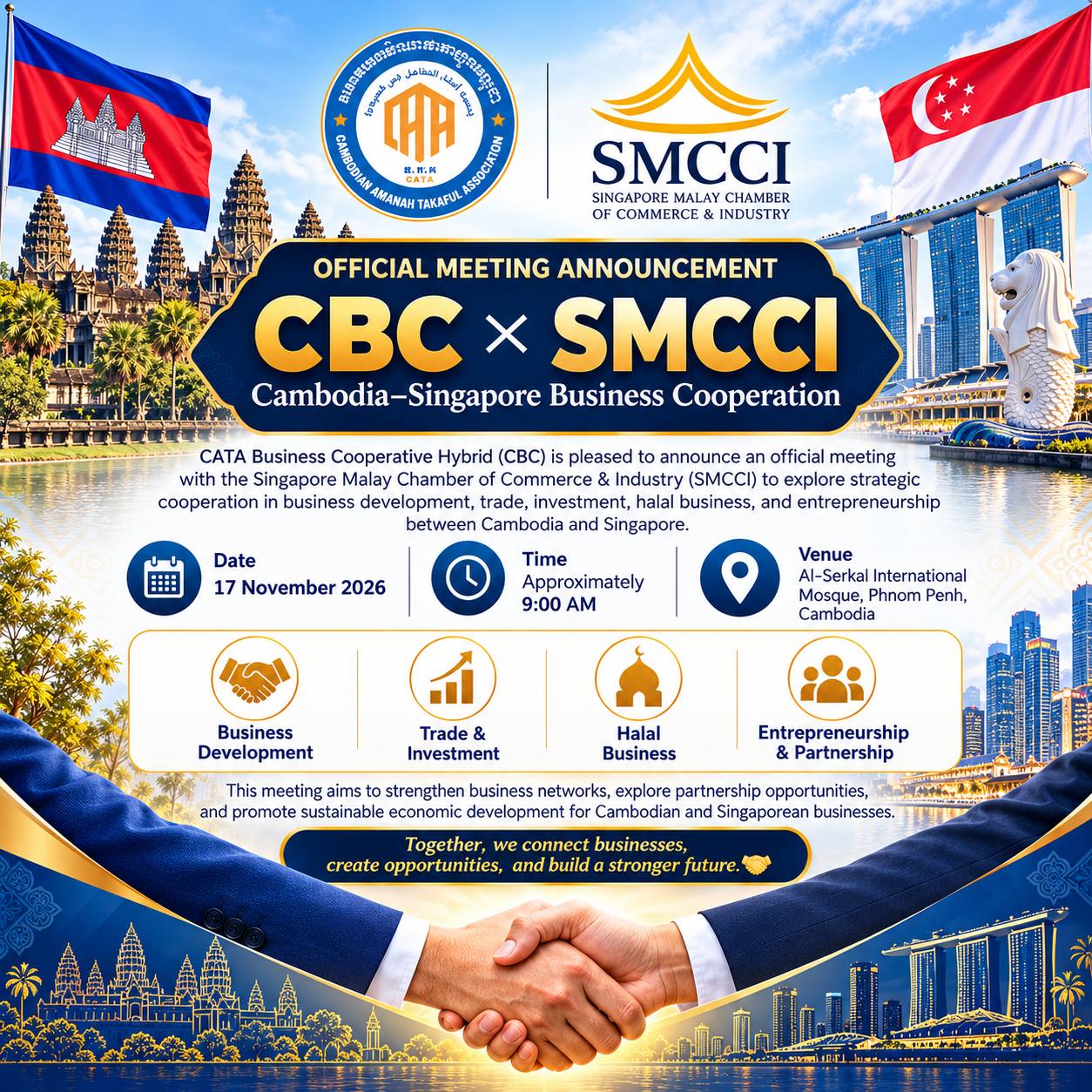 CBC × SMCCI | Cambodia–Singapore Business Cooperation
